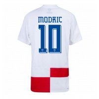 Fotbalové Dres Chorvatsko Luka Modric #10 Domácí ME 2024 Krátký Rukáv